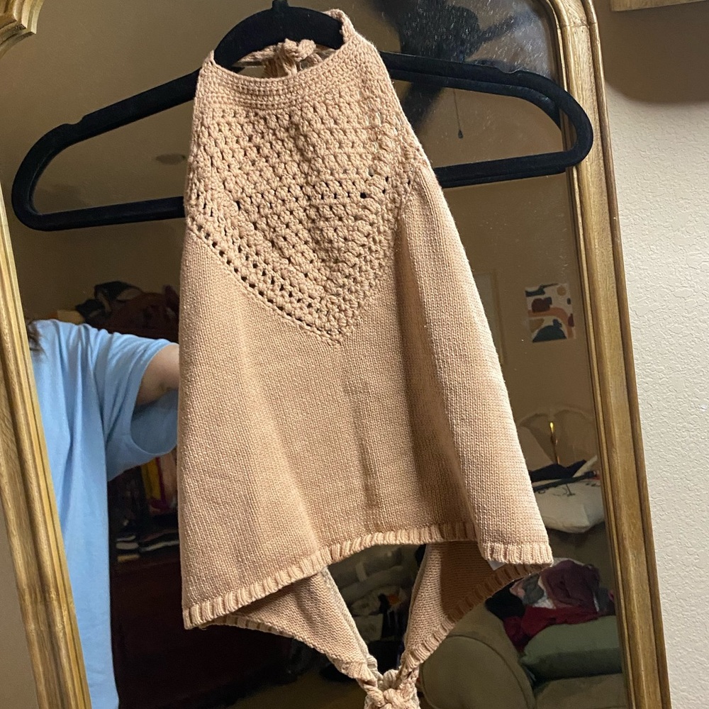 Kendall & Kylie Crochet Halter Top